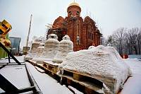 Освящение колоколов Князь-Владимирского храма в Балашихе