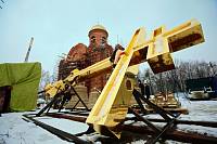 Освящение колоколов Князь-Владимирского храма в Балашихе