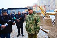 Освящение колоколов Князь-Владимирского храма в Балашихе