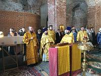 Обет трезвости в Покровском храме деревни Пашнево