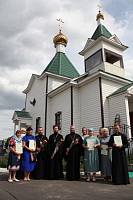 Выпускной акт слушателей Библейско-богословских курсов в г. Шатуре