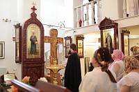 Встреча с ветеранами в храме блаженной Матроны в Ногинске