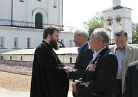 Встреча с ветеранами в храме блаженной Матроны в Ногинске