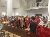 Веселые старты для учеников воскресной школы в Электрогорске