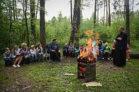 Встреча скаутов на приходе Богородицерождественского храма г. Балашихи