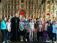 Экскурсия школьников в Троицком соборе г. Щелково