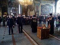 Вручение погон юным казакам в г.о. Орехово-Зуево