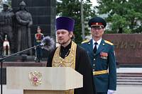 Передача ковчега с мощами Князь-Владимирскому храму г. Балашихи