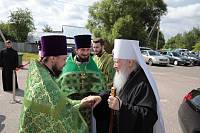 День Пресвятой Троицы на приходе Троицкого храма села Шарапово