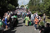 День Пресвятой Троицы на приходе Троицкого храма села Шарапово