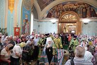 День Пресвятой Троицы на приходе Троицкого храма села Шарапово