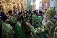 День Пресвятой Троицы на приходе Троицкого храма села Шарапово