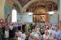 День Пресвятой Троицы на приходе Троицкого храма села Шарапово