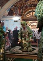 День Пресвятой Троицы на приходе Троицкого храма села Шарапово