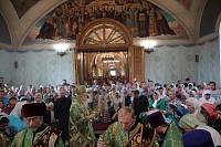 День Пресвятой Троицы на приходе Троицкого храма села Шарапово