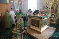 День Пресвятой Троицы на приходе Троицкого храма села Шарапово