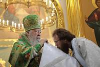 День Пресвятой Троицы на приходе Троицкого храма села Шарапово