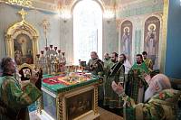 День Пресвятой Троицы на приходе Троицкого храма села Шарапово