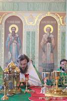 День Пресвятой Троицы на приходе Троицкого храма села Шарапово