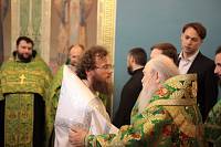 День Пресвятой Троицы на приходе Троицкого храма села Шарапово