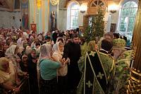 День Пресвятой Троицы на приходе Троицкого храма села Шарапово