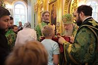 День Пресвятой Троицы на приходе Троицкого храма села Шарапово