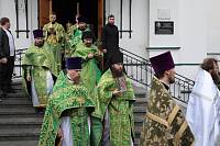 День Пресвятой Троицы на приходе Троицкого храма села Шарапово