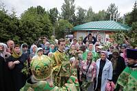 День Пресвятой Троицы на приходе Троицкого храма села Шарапово