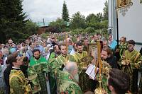 День Пресвятой Троицы на приходе Троицкого храма села Шарапово