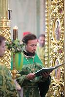 День Пресвятой Троицы на приходе Троицкого храма села Шарапово