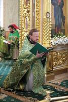 День Пресвятой Троицы на приходе Троицкого храма села Шарапово