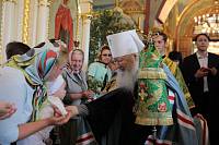 День Пресвятой Троицы на приходе Троицкого храма села Шарапово