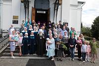 День Пресвятой Троицы на приходе Троицкого храма села Шарапово