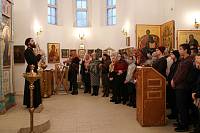 Литургия с сурдопереводом в Электростали