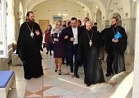 Гости из Орехово-Зуево в Коломенской духовной семинарии