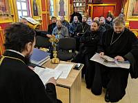Собрание духовенства Шатурского благочиния