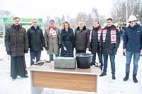 Церемония закладки камня в основание нового здания стадиона «Знамя труда» г.о. Орехово-Зуево