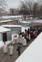 Великое освящение храма блаженной Матроны Московской г. Ногинска