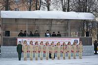 Присяга в учебном центре Железнодорожных войск г. Щелково