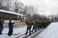 Присяга в учебном центре Железнодорожных войск г. Щелково