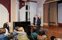 Общешкольное собрание в Орехово-Зуеве