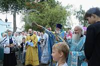 Престольный праздник в Богоявленском храме села Бисерово