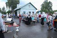 Престольный праздник в Богоявленском храме села Бисерово