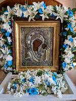 Престольный праздник Казанского храма села Петровское