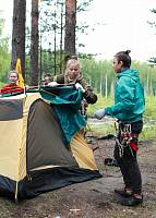 Завершение смены семейного отдыха «Школа выживания» в Богородском благочинии