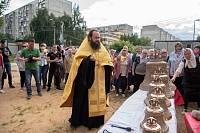 Освящение колоколов в Екатерининском храме Балашихи