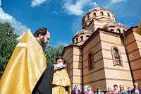 Освящение колоколов в Екатерининском храме Балашихи