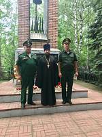 Заупокойная лития на Ореховском кладбище