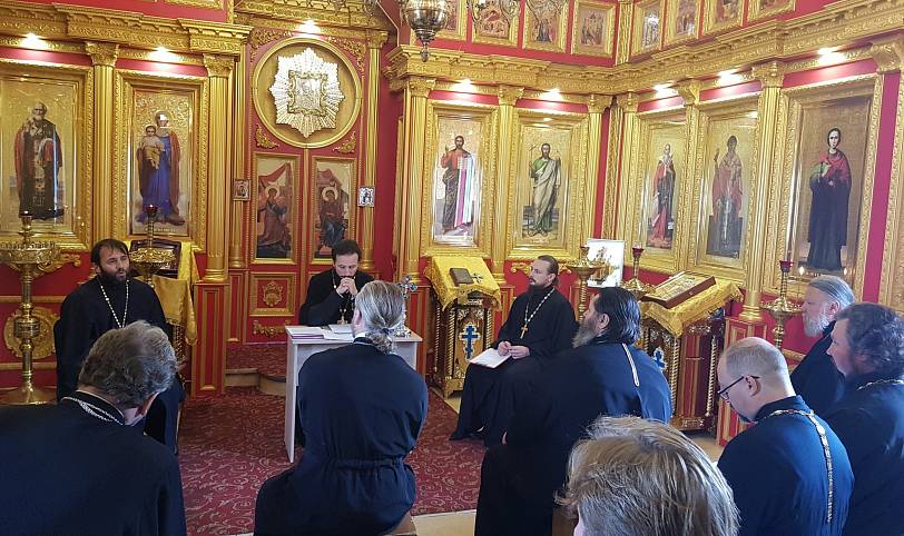 Братское совещание духовенства Шатурского благочиния