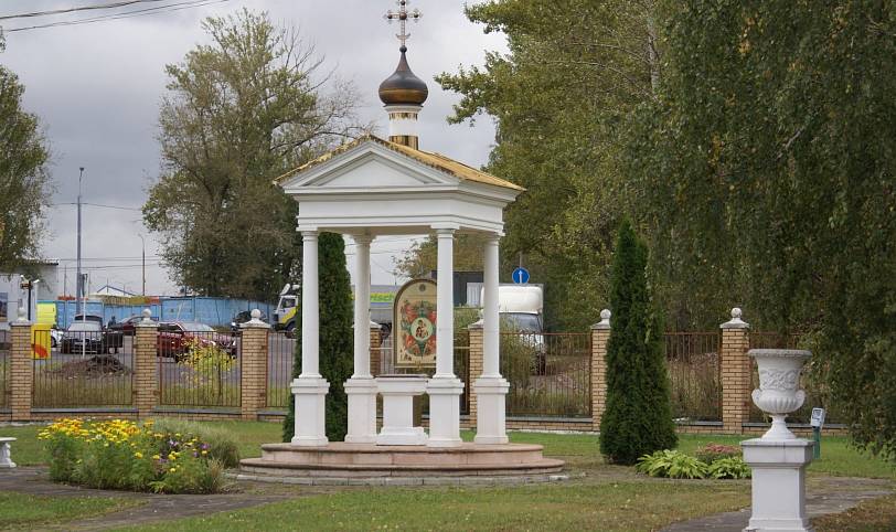 Молебен в Балашихинской части МЧС